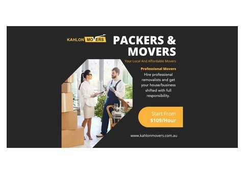Professional Removalists Melbourne – Kahlon Movers
