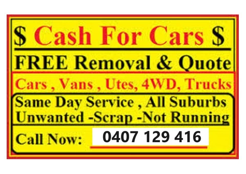Cash For Cars | Car Removal QLD - 4/10
