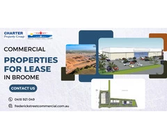 Find the Perfect Commercial Properties for Lease in Broome, Australia