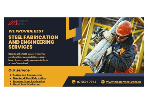 Rely on the best structural steel fabricators | MasterSteel!