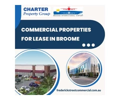 Find Prime Commercial Properties for Lease in Broome | Frederick Street Commercial