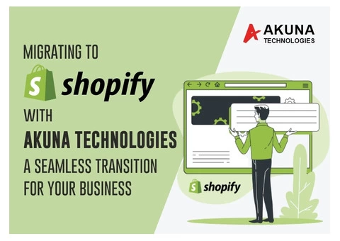 MIGRATING TO SHOPIFY WITH AKUNA TECHNOLOGIES: A SEAMLESS TRANSITION FOR YOUR BUSINESS