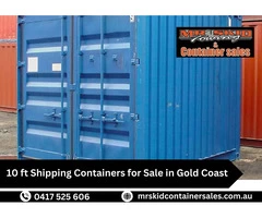 Best 10 ft Shipping Containers for Sale in Gold Coast | Call 0417 525 606