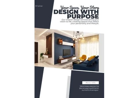 Modern Kitchen Home Interiors Anantapur- Ananya Group of Interiors