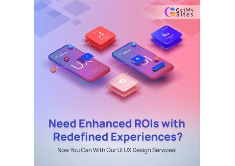 Responsive UI/UX web design services By Get My Sites