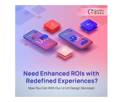 Responsive UI/UX web design services By Get My Sites