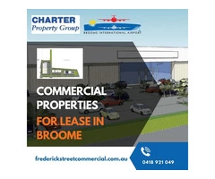 Lease for Success: Commercial Properties in Broome with Frederick Street Commercial