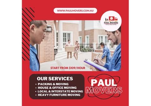 Moving Services Melbourne – Paul Movers