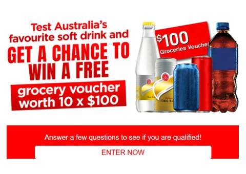 Get Australia's Soft Drink For a Reward!