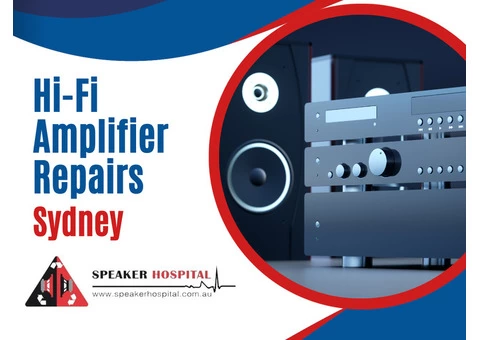Hi-Fi Amplifier Repairs in Sydney