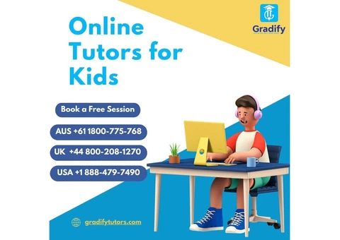 Online Tutors for kids | +61-1800-775-768 | Gradify Tutors