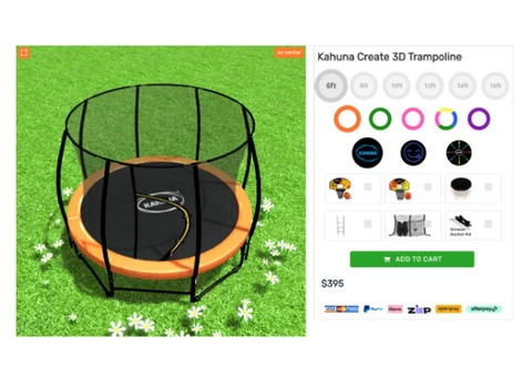 14ft Trampoline | Cheap 14ft Trampoline | Kahuna
