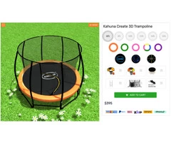 14ft Trampoline | Cheap 14ft Trampoline | Kahuna