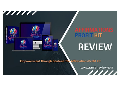 Empowerment Through Content: The Affirmations Profit Kit