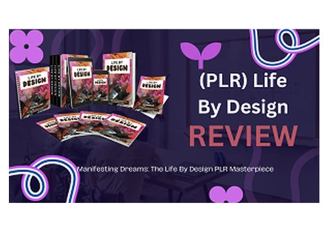 Manifesting Dreams: The Life By Design PLR Masterpiece