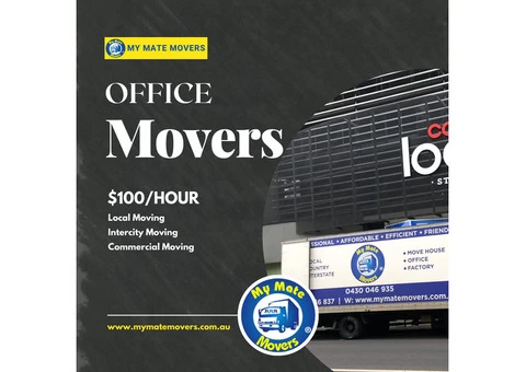 Office Movers Melbourne – My Mate Movers