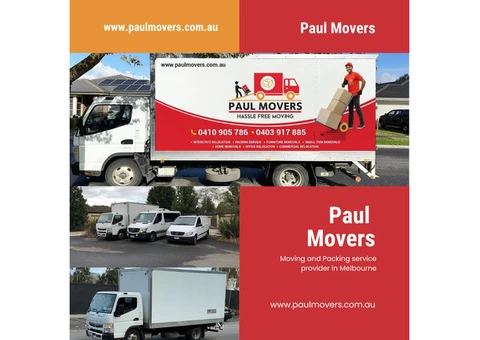 Moving Services Melbourne – Paul Movers
