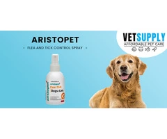 Aristopet Flea and Tick Spray for Dogs | VetSupply