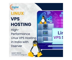 High-Performance Linux VPS Hosting in India with Dserver