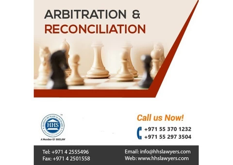 Arbitration & Reconciliation Lawyers in Dubai