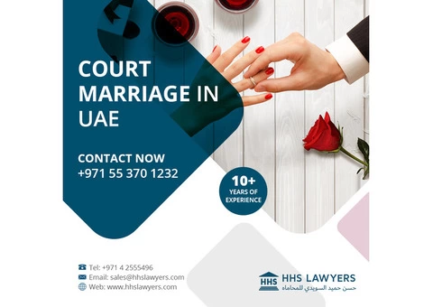 Dubai Court Marriage services | Marriage Lawyers in Dubai, UAE