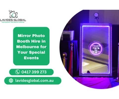 Mirror Photo Booth Hire in Melbourne for Your Special Events | 0417399273