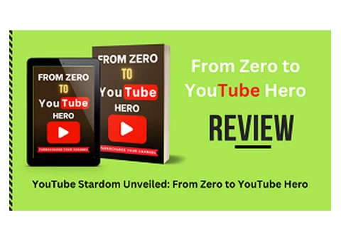 YouTube Stardom Unveiled: From Zero to YouTube Hero
