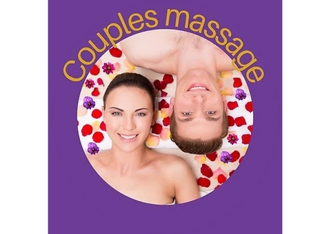 Indulge in Blissful Harmony with Our Couple Relaxing Massage!