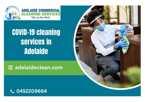 COVID-19 cleaning services in Adelaide | 0452209664
