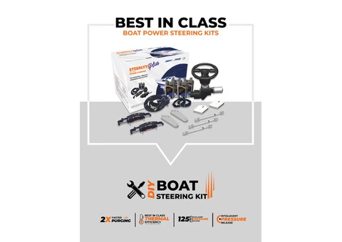 Power-Assisted Steering System by Steerlyte Plus | Quad Outboards - 2/10