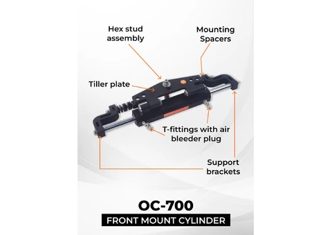Power-Assisted Steering System by Steerlyte Plus | Quad Outboards - 3/10