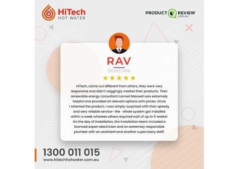 HiTech Hot Water beckons you to the future of seamless heating. - 6/8