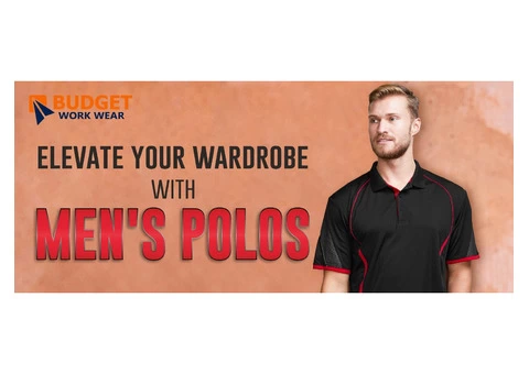 ELEVATE YOUR WARDROBE WITH MEN'S POLOS