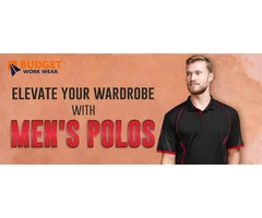 ELEVATE YOUR WARDROBE WITH MEN'S POLOS