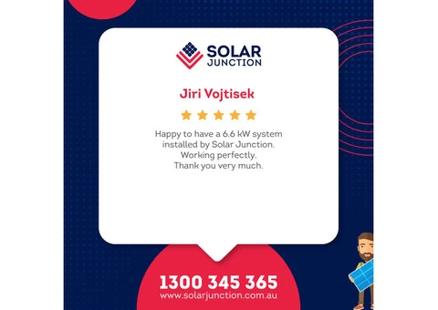Go Solar with Solar Junction's 6.6kW Solar System. - 2/3