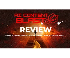 Generate Unlimited High Quality Content With AI Content Blast