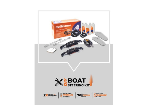 Hydraulic Steering System by Multisteer | Triple Outboard - 3/3