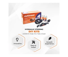 Quad Outboards | Hydraulic Steering System | Multisteer