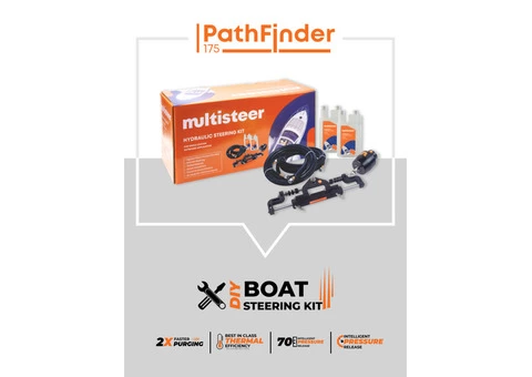 Quad Outboards | Hydraulic Steering System | Multisteer - 3/4