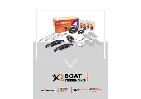 Quad Outboards | Hydraulic Steering System | Multisteer - 4/4