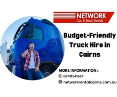 Budget-Friendly Truck Hire in Cairns | Call us : 0740541667