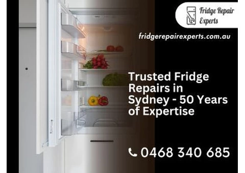 Trusted Fridge Repairs in Sydney - 50 Years of Expertise
