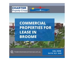 Unlock Success: Commercial Properties for Lease in Broome Await at Frederick Street Commercial