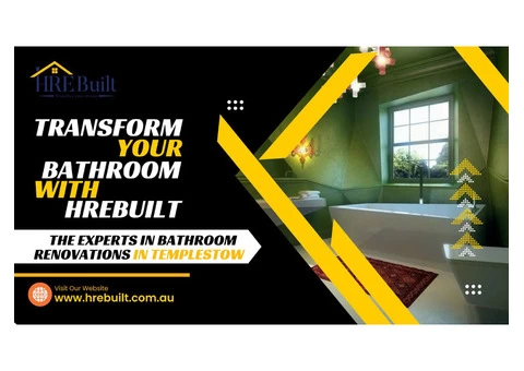 Transform Your Bathroom with HreBuilt, the Experts in Bathroom Renovations Templestowe