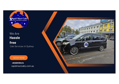 Book Taxi Cabs Sydney | Maxi Taxi Services