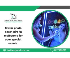 Mirror photo booth hire in melbourne for your special events  | Call us : 0417399273