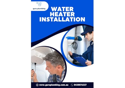 Get Professional Water Heater Installation Services - 1/3