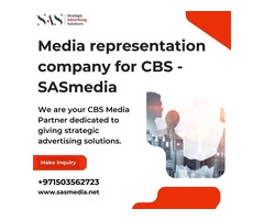 Media representation company for cbs - SASmedia