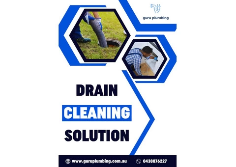 Get Effective Drain Cleaning Solutions