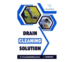Get Effective Drain Cleaning Solutions